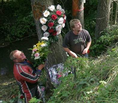 Pietní jízdy se zúastnilo 250 motorká.