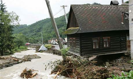 Povodn na Slovensku.