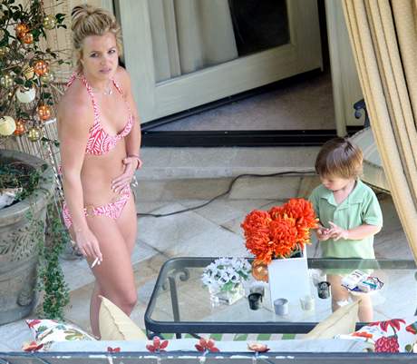 Britney Spearsov s tletm synem Seanem Prestonem