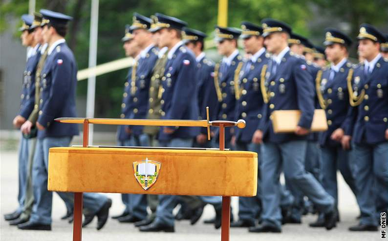 Slavnostní vyřazení absolventů Vojenské akadamie v Brně