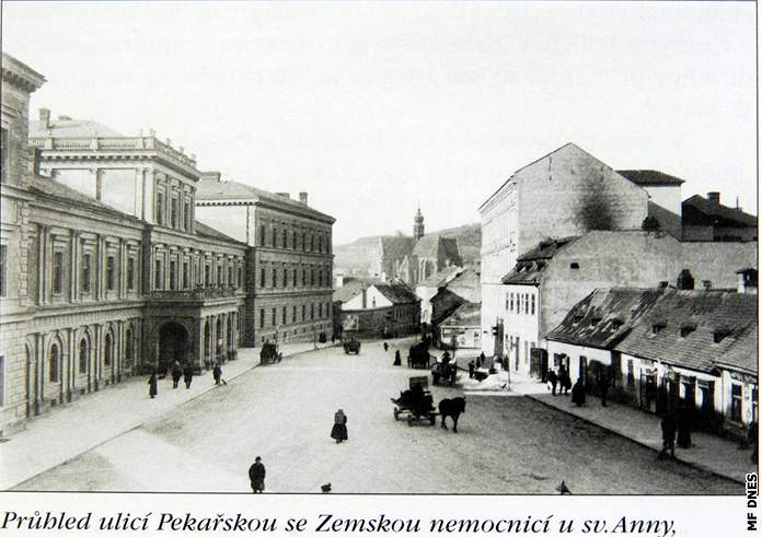 Nemocnice u svaté Anny v Brně - historická podoba