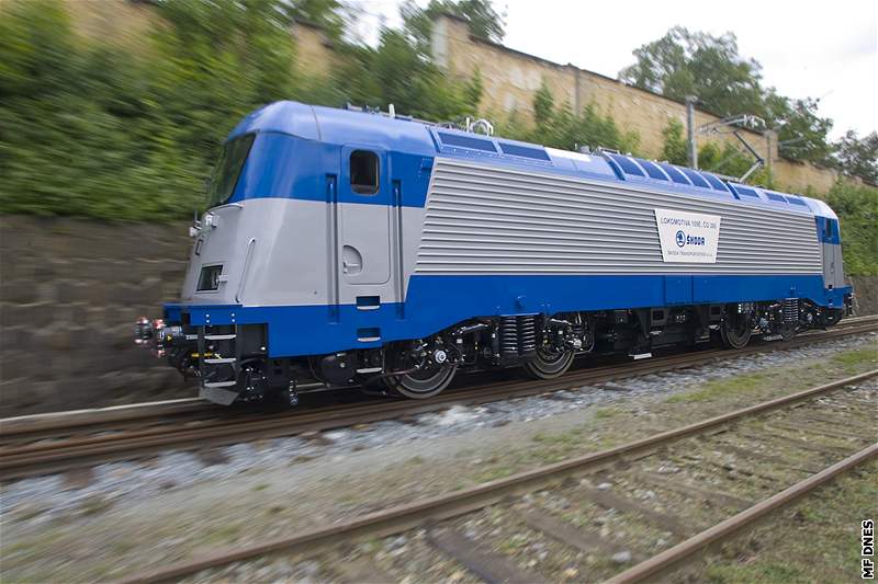 Nová lokomotiva koda 109E ze kody Transportation.