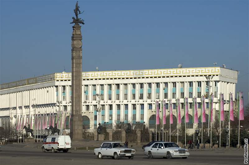 V nejvtím kazaském mst Almaty se Tomá Poláek zdrí celé pondlí.