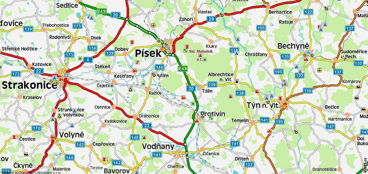 písek mapa Fotogalerie: Písek, mapa písek mapa