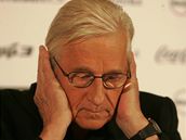 Karel Br�ckner - �esk� kou� Karel Br�ckner na tiskov� konferenci ve V�dni po...