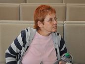 Renata �krlová u soudu ke kauze Ku�im (28.7.2008) 