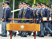 Slavnostní vyazení absolvent Vojenské akadamie v Brn