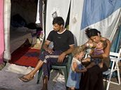 Romové na p�edm�stí italského hlavního m�sta �íma