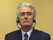 Radovan Karadi u soudu v Haagu (30. ervence 2008)