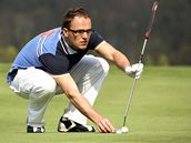 Golf miluje i Doleelové partner Richard