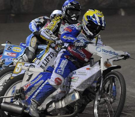 Nicki Pedersen zopakoval v Praze svj loský triumf