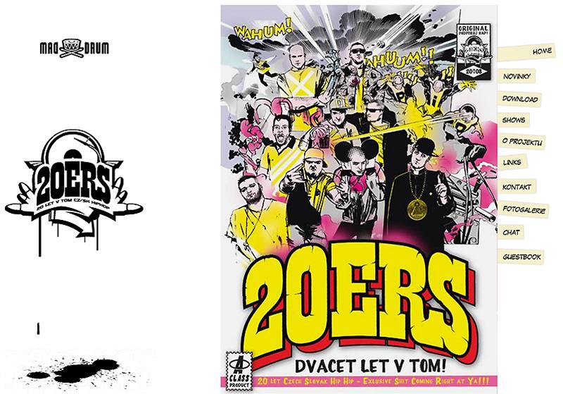 Česko-slovenský hip hop slaví dvacet let, vychází bilanční kompilace 20ERS.