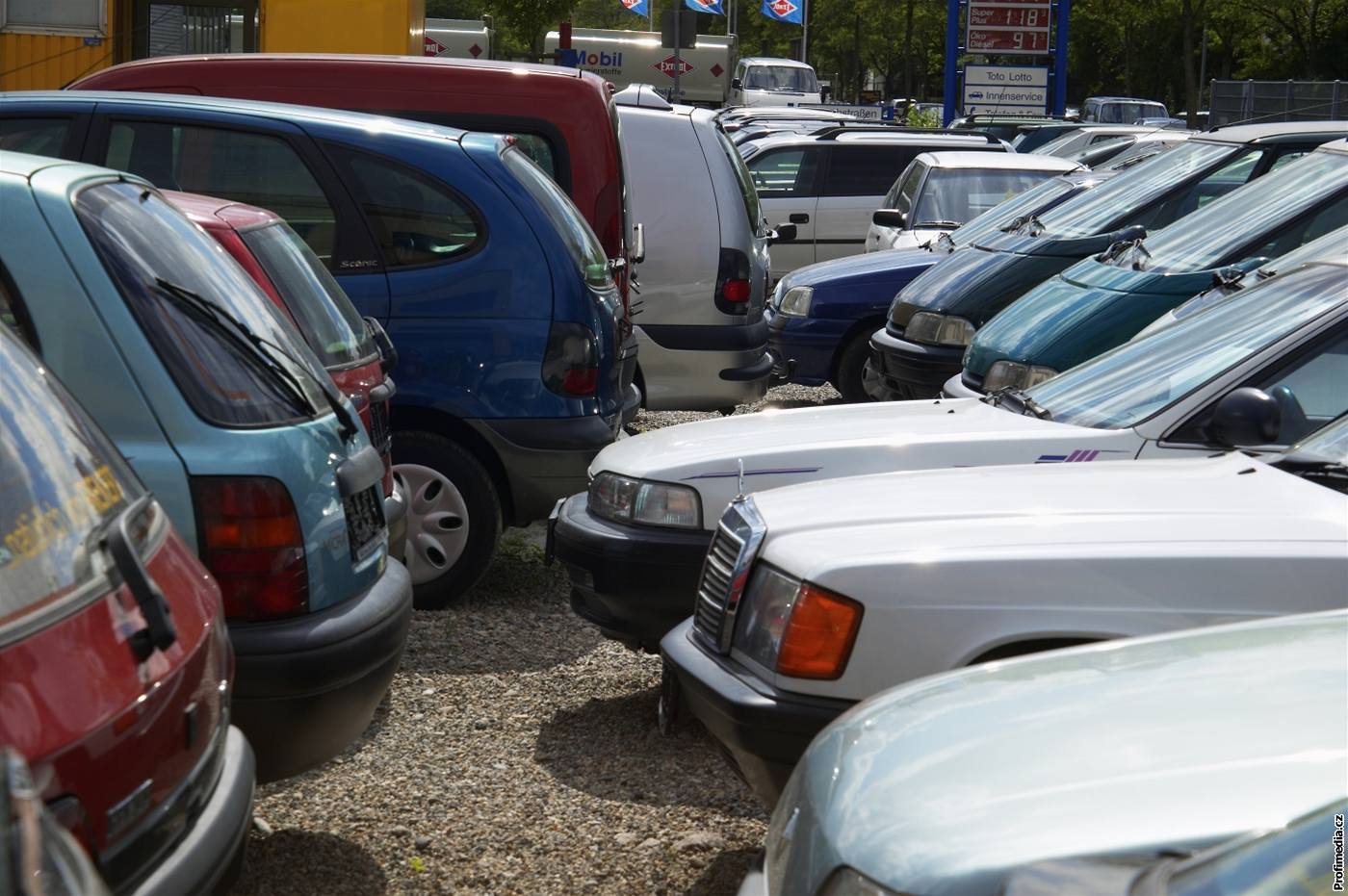 Ojeté �kody Octavie zlevnily za rok o �edesát tisíc. Ilustra�ní foto.