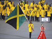 Slavnostní zahájení OH v Pekingu, na stadion jde výprava Jamajky