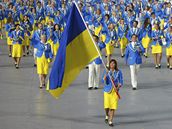 Slavnostní zahájení OH v Pekingu, na stadion jde výprava Ukrajiny