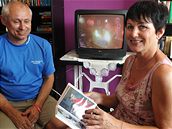 Marie a Ondrej Pále�ovi z Ivan�ic. Jejich dcera startuje na olympiád�