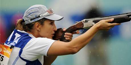 Italka Chiara Cainerová vyhrála olympijský závod ve skeetu.