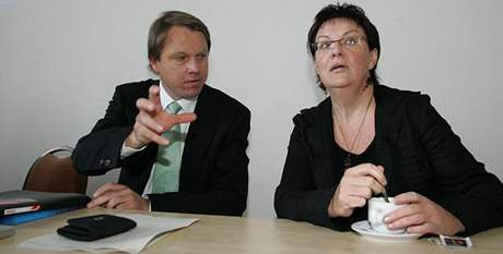 Martin Bursík a Dana Kuchtová