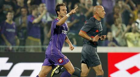 Fiorentina - Slavia, Gilardino