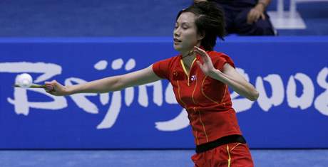 ínská badmintonistka ang Ning