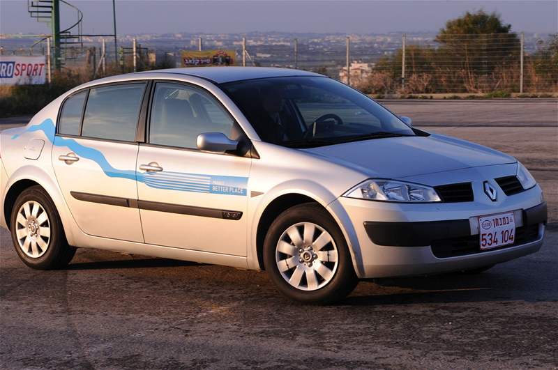 Elektromobil Renault Mégane projektu Better Place