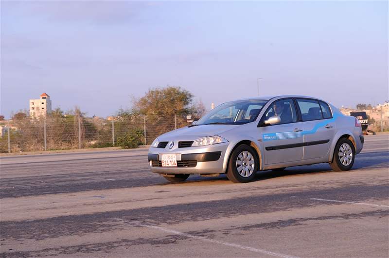 Elektromobil Renault Mégane projektu Better Place