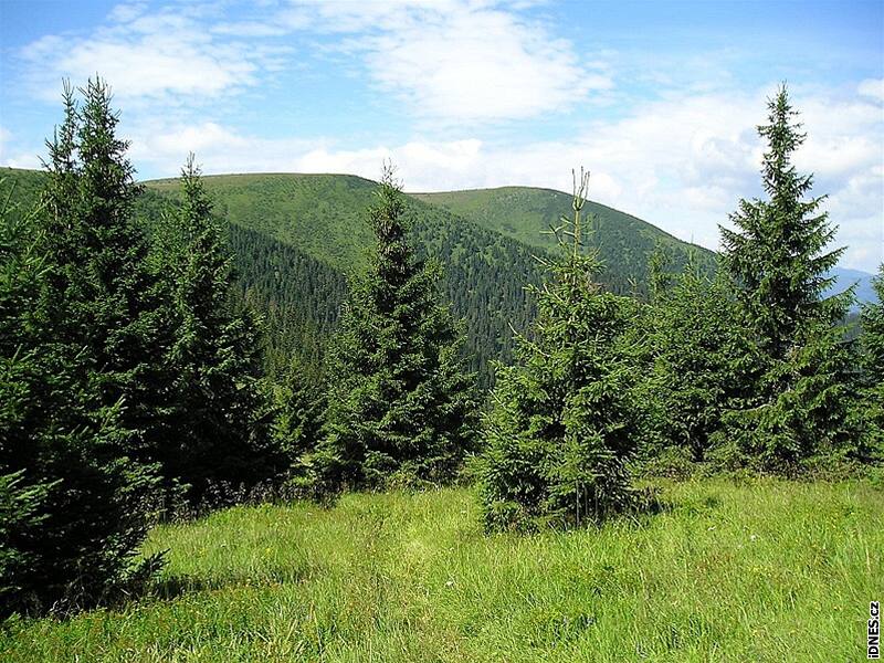 Hora Veký bok (1 727 m) v Nízkých Tatrách zejm ukrývá nejvýe poloené letit na Slovensku.