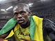 Usain Bolt ped tabul se svtovm rekordem - Jamajsk sprinter Usain Bolt ped...