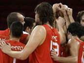 Basketbal: �pan�lé slaví výhru nad N�meckem