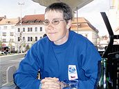 Cyklistická vytrvalkyn� Hana Ebertová