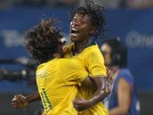 Olympijský turnaj fotbalistek: radost Brazílie 