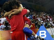 Zápasnice Carol Huynhová vybojovala první zlato pro Kanadu