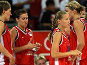 Zklamané české basketbalistky
