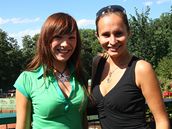 Kamila Nývltová a Monika Absolonová