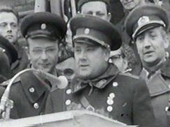 Generl Pavel Denisovi Kosenko v roce 1968 v Praze
