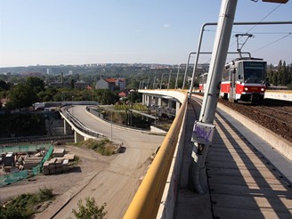 Nové spojení - nový most na Krejcárku