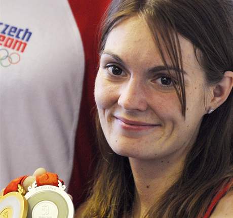Stelkyn Kateina Emmons se dvma medailemi z olympijských her