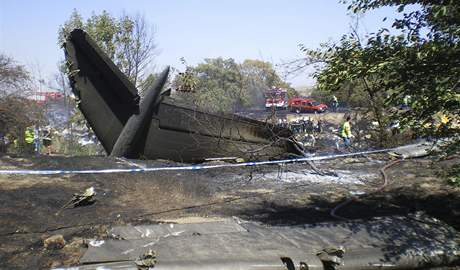 Havárii letadla spolenosti Spanair peilo jen osmnáct lidí. (20. srpna 2008)