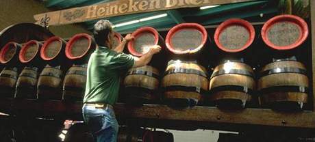 Drinks Union u patí Heinekenu. Ilustraní foto