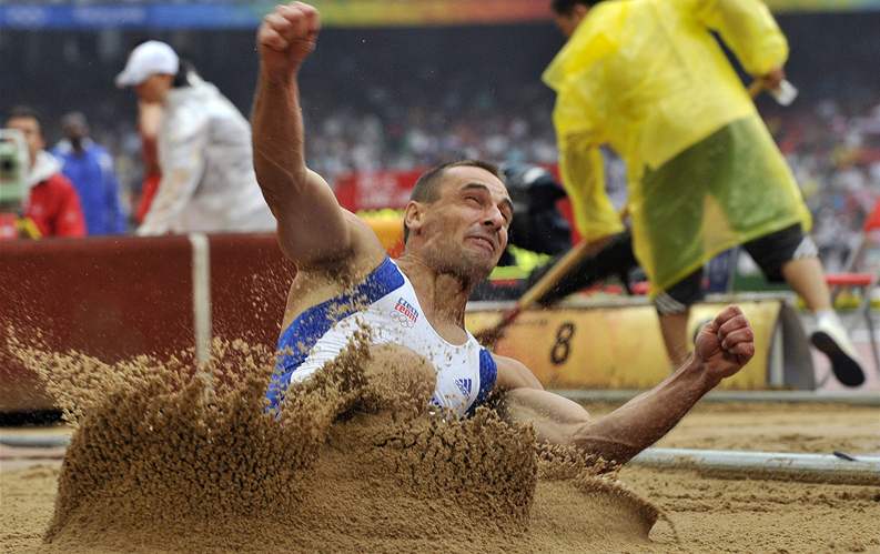 Romanovi ebrlemu vrh koulí v olympijském desetiboji nevyel.