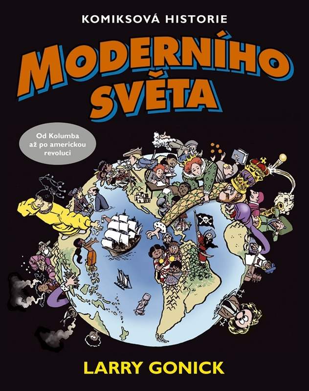 Komiksová historie moderního svta (obálka knihy)