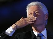 Bill Clinton na sjezdu demokrat� v Denveru (27. srpna 2008)