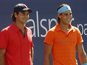 Roger Federer a Rafael Nadal