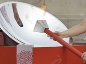 Zapálení paralympijského ohn