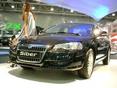 Moskevský Autosalon - GAZ Volha Siber