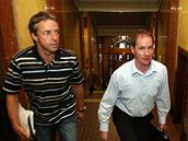 Primátor Prahy Pavel Bém a starosta Suché Lozi Pavel Gazdík