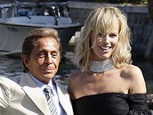 Filmový festival Benátky 2008 - Valentino a Eva Herzigová - Benátky (28. srpna...
