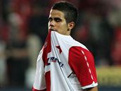 Zklamaný slávistický záloník Tijany Belaid