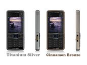 Sony Ericsson C902 Titanium Silver a Cinnamon Bronze