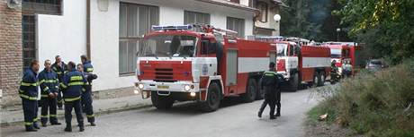 Brnntí hasii likvidovali poár v Brn-Lesné